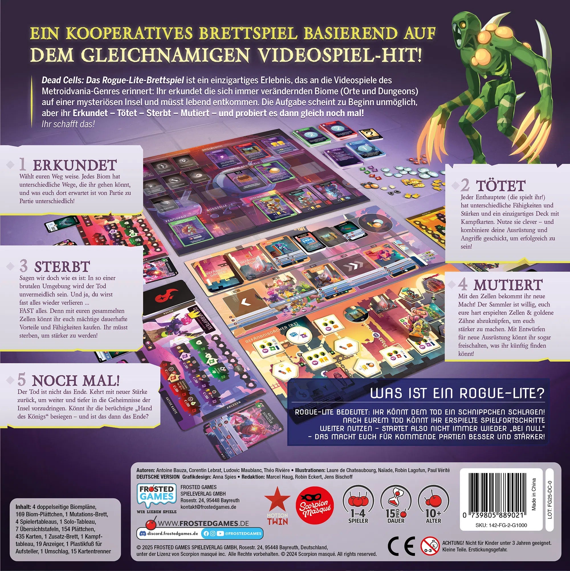 Dead Cells: Das Rogue - Lite Brettspiel - Spielefürst