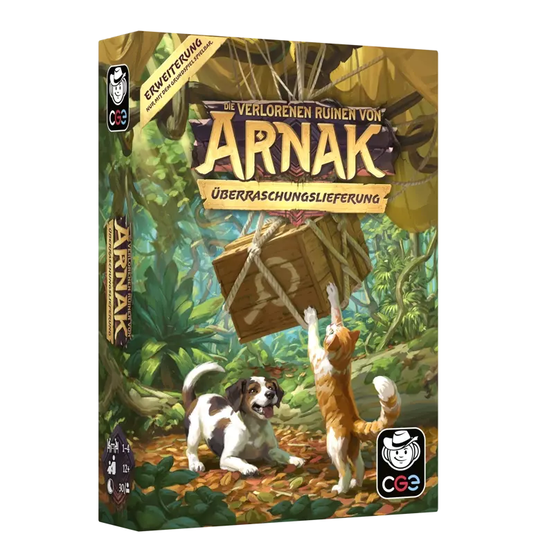 Die verlorenen Ruinen von Arnak: Überraschungslieferung | Vorbestellung - Spielefürst