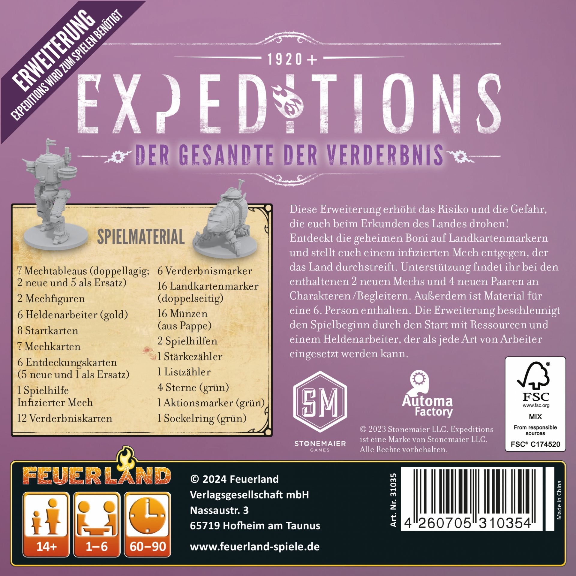 Expeditions – Der Gesandte der Verderbnis - Erweiterung | Vorbestellung - Spielefürst