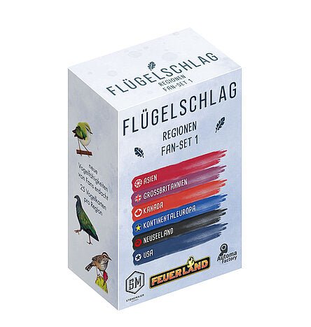 Flügelschlag – Regionen Fan-Set 1 | Vorbestellung - Spielefürst