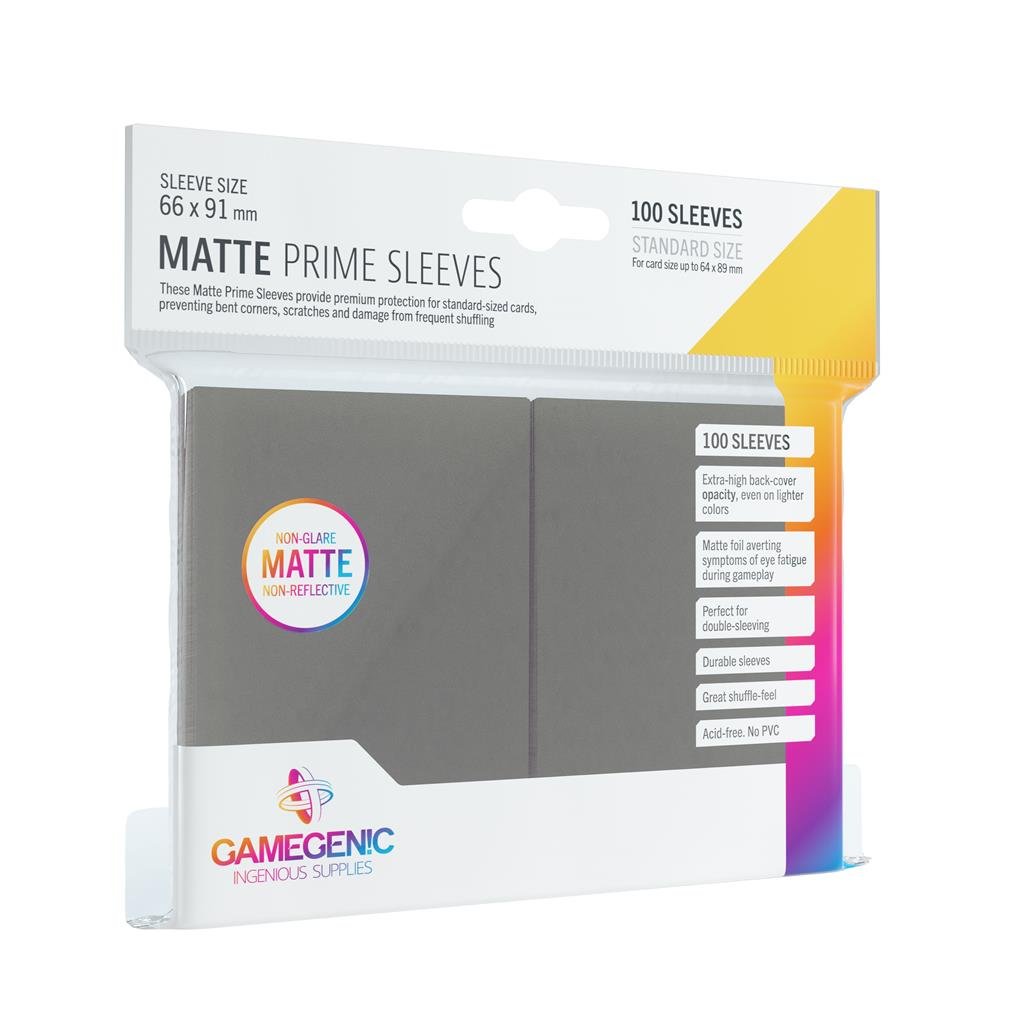 Gamegenic - Matte Prime Sleeves (100 Sleeves) - Spielefürst