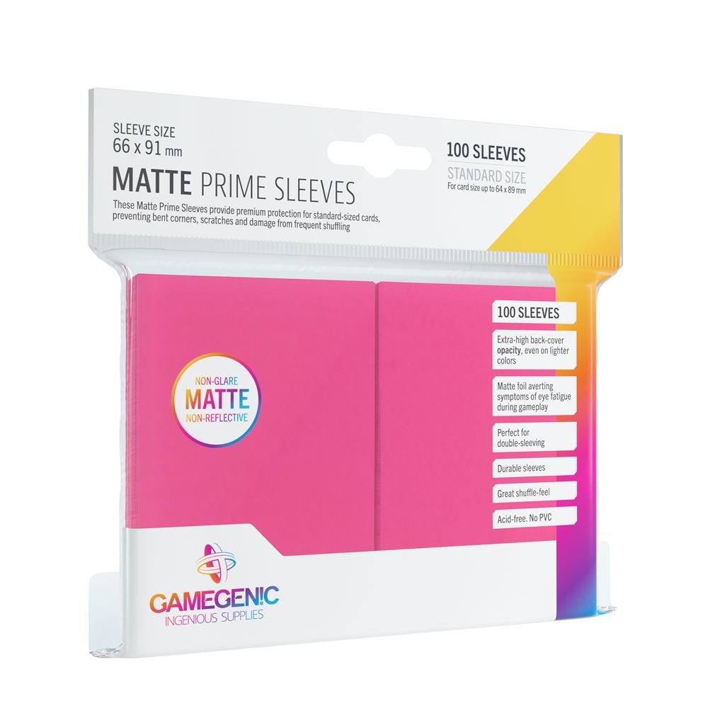 Gamegenic - Matte Prime Sleeves (100 Sleeves) - Spielefürst