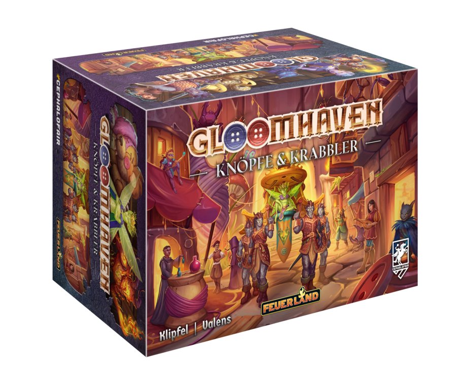 Gloomhaven: Knöpfe und Krabbler | Vorbestellung - Spielefürst