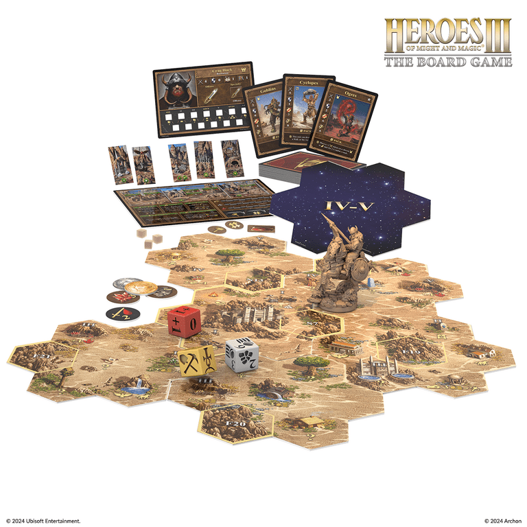 Heroes of Might and Magic III: Das Brettspiel - Burgen (Erweiterung) | Vorbestellung - Spielefürst