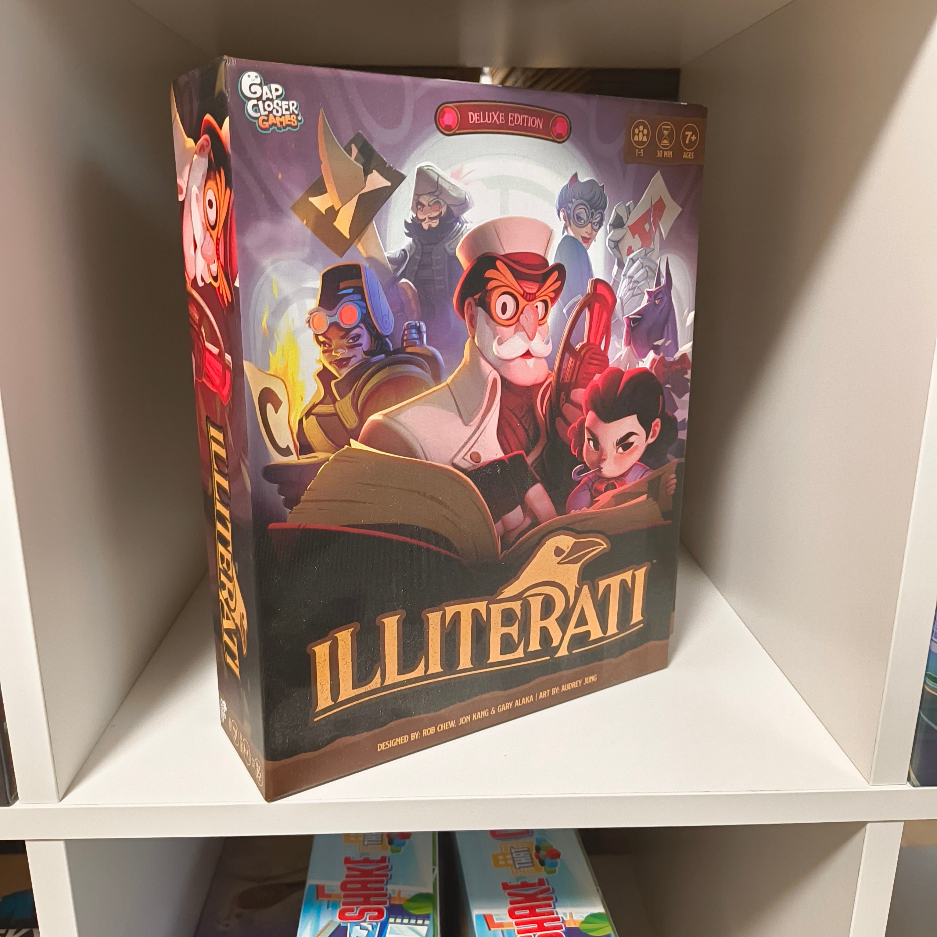 Illiterati - Deluxe - Gebraucht (Englisch) - Spielefürst