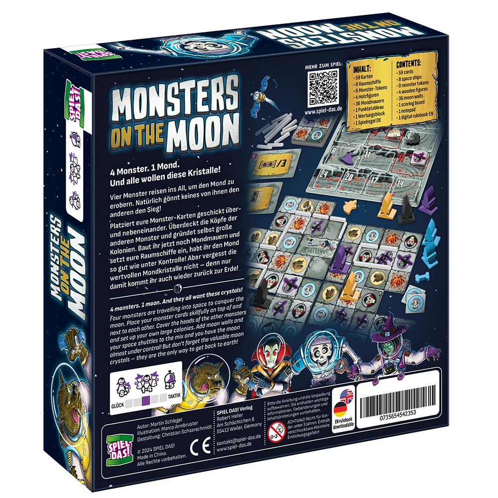 Monsters on the Moon | Vorbestellung - Spielefürst