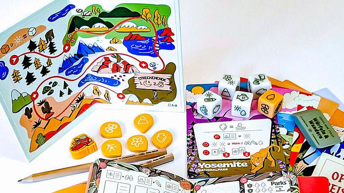 Parks: Würfeln und Wandern | Vorbestellung - Spielefürst