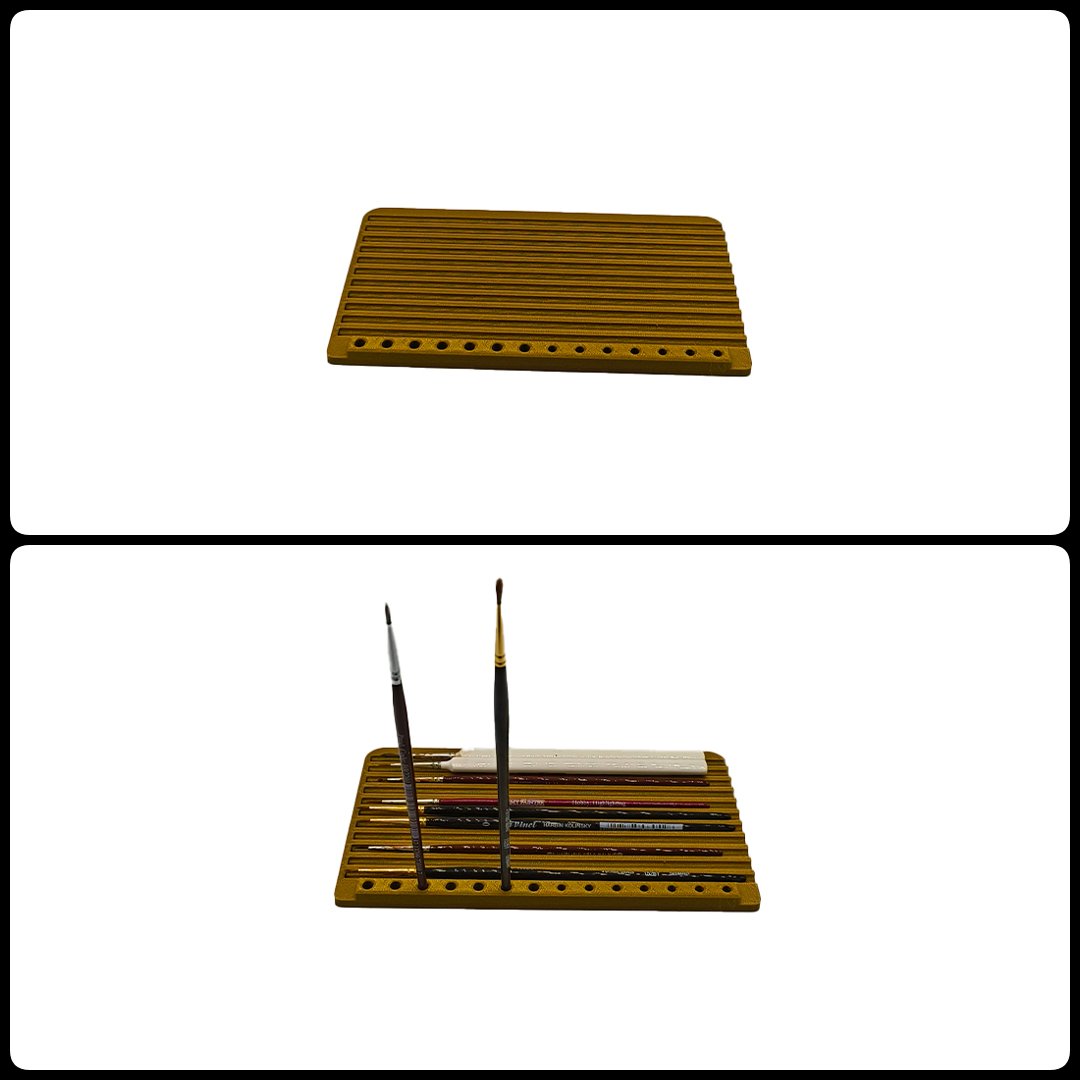 Pinsel Rack inkl. 20mm Rahmen - Spielefürst