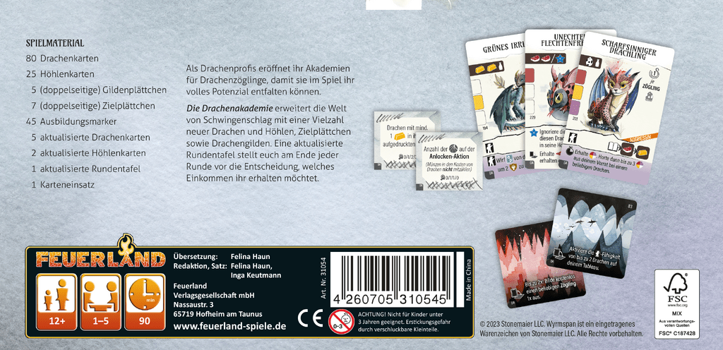 Schwingenschlag - Die Drachenakademie (Erweiterung) | Vorbestellung - Spielefürst