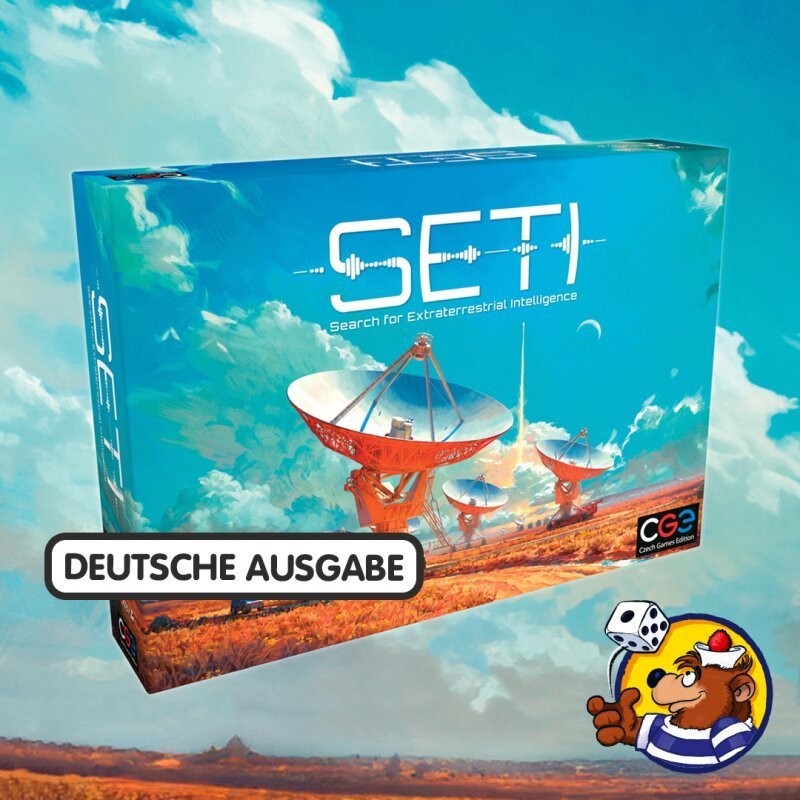 SETI: Auf der Suche nach außerirdischem Leben + Insert von "Ingo L" - Spielefürst