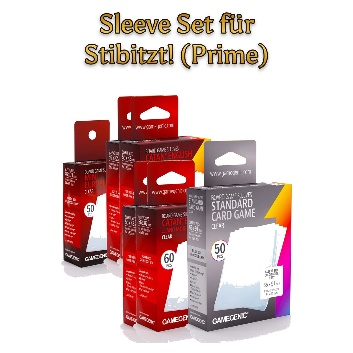 Sleeve Set für Stibitzt! (Prime) - Spielefürst