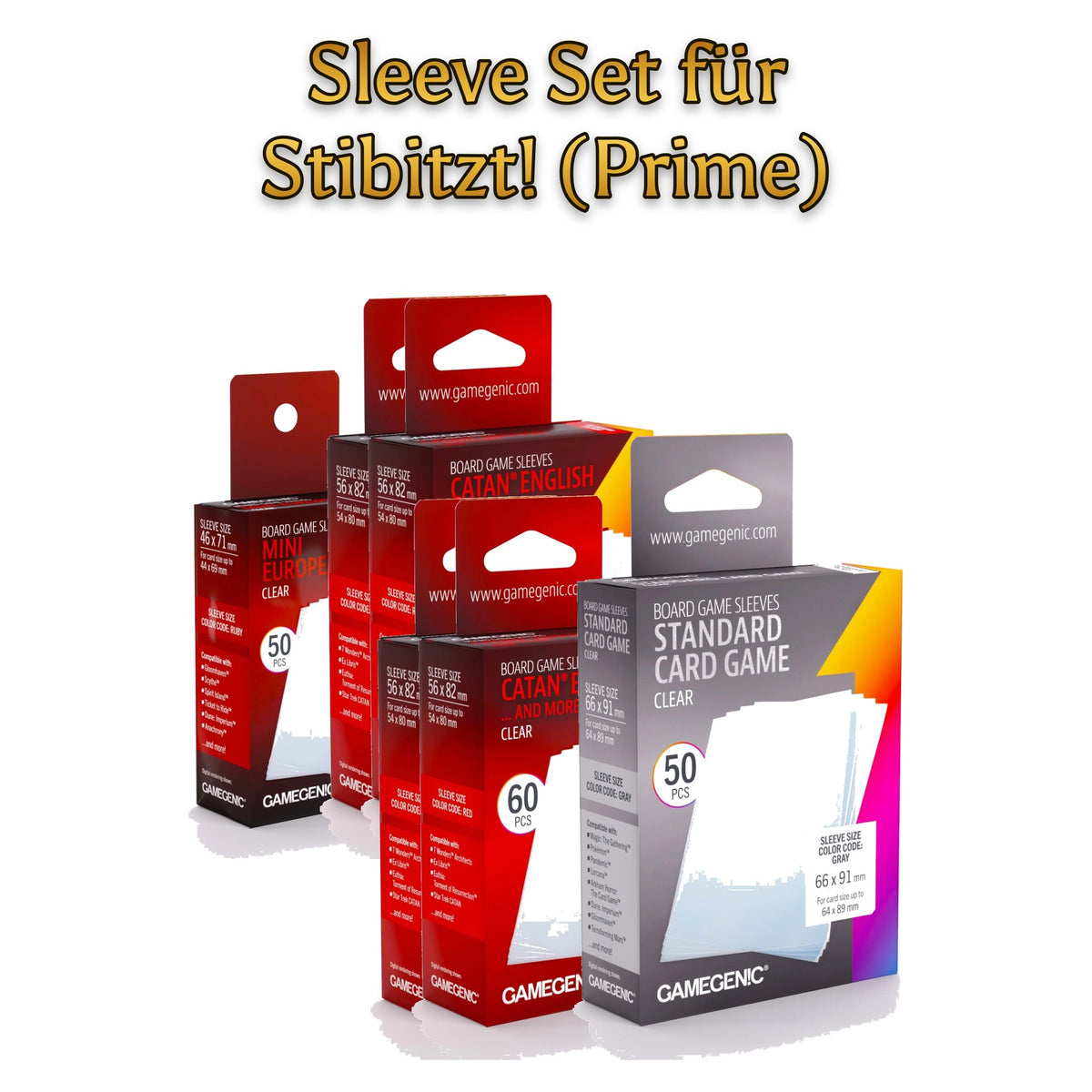 Sleeve Set für Stibitzt! (Prime)