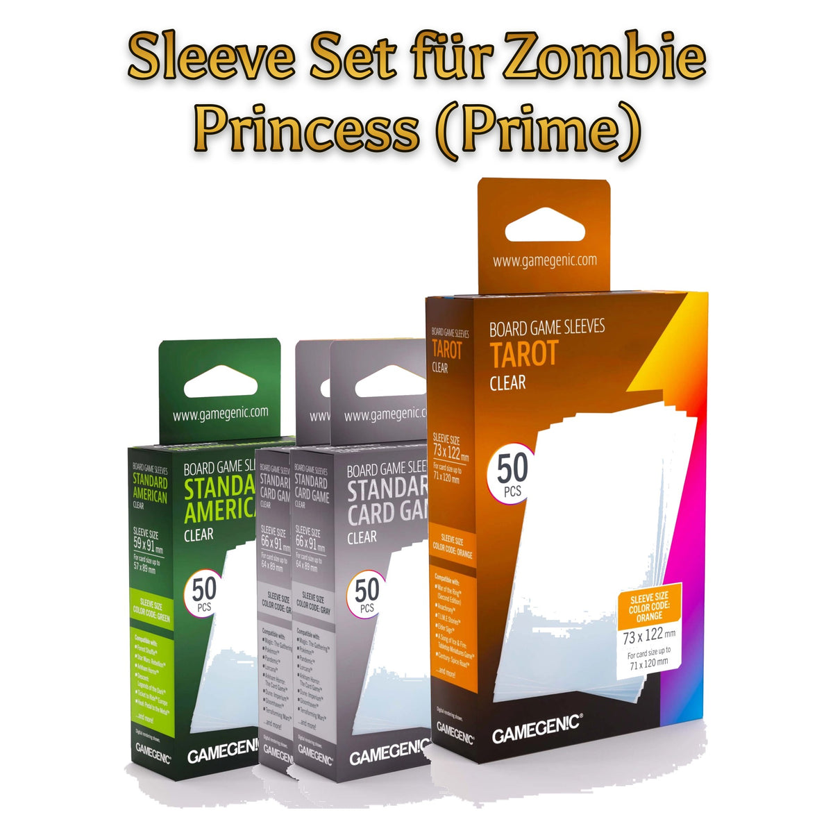 Sleeve Set für Zombie Princess (Prime)