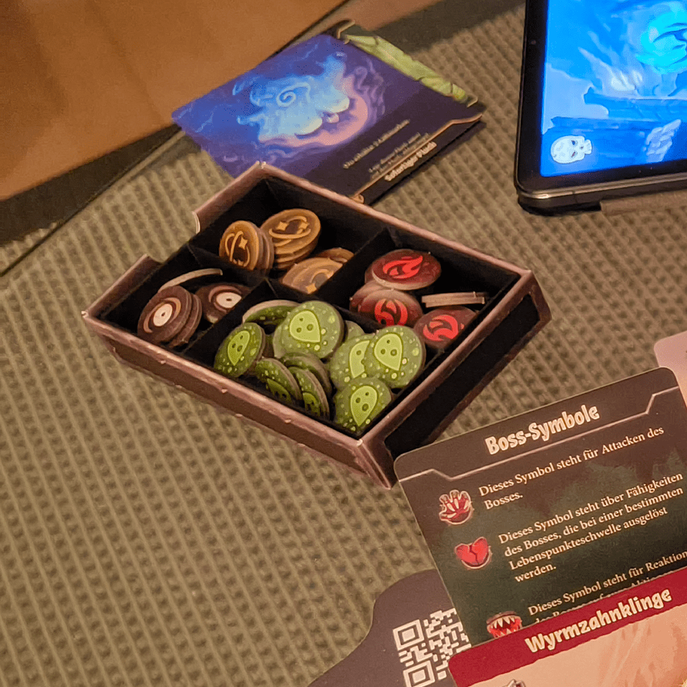 Spielefürst Insert Boss - Status | für Boss Fighters QR - Spielefürst