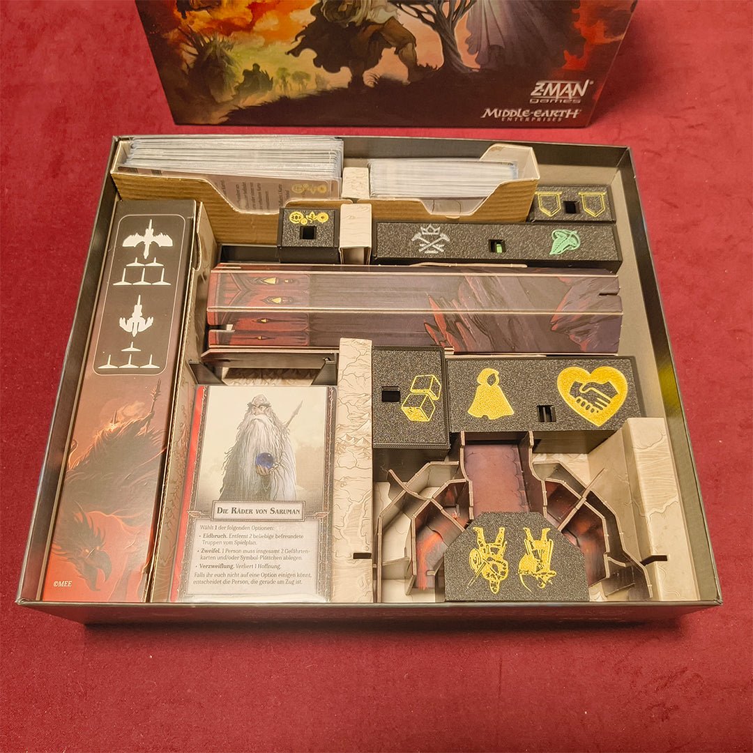 Spielefürst Insert Gemeinschaft | für Der Herr der Ringe: Das Schicksal der Gemeinschaft - Spielefürst