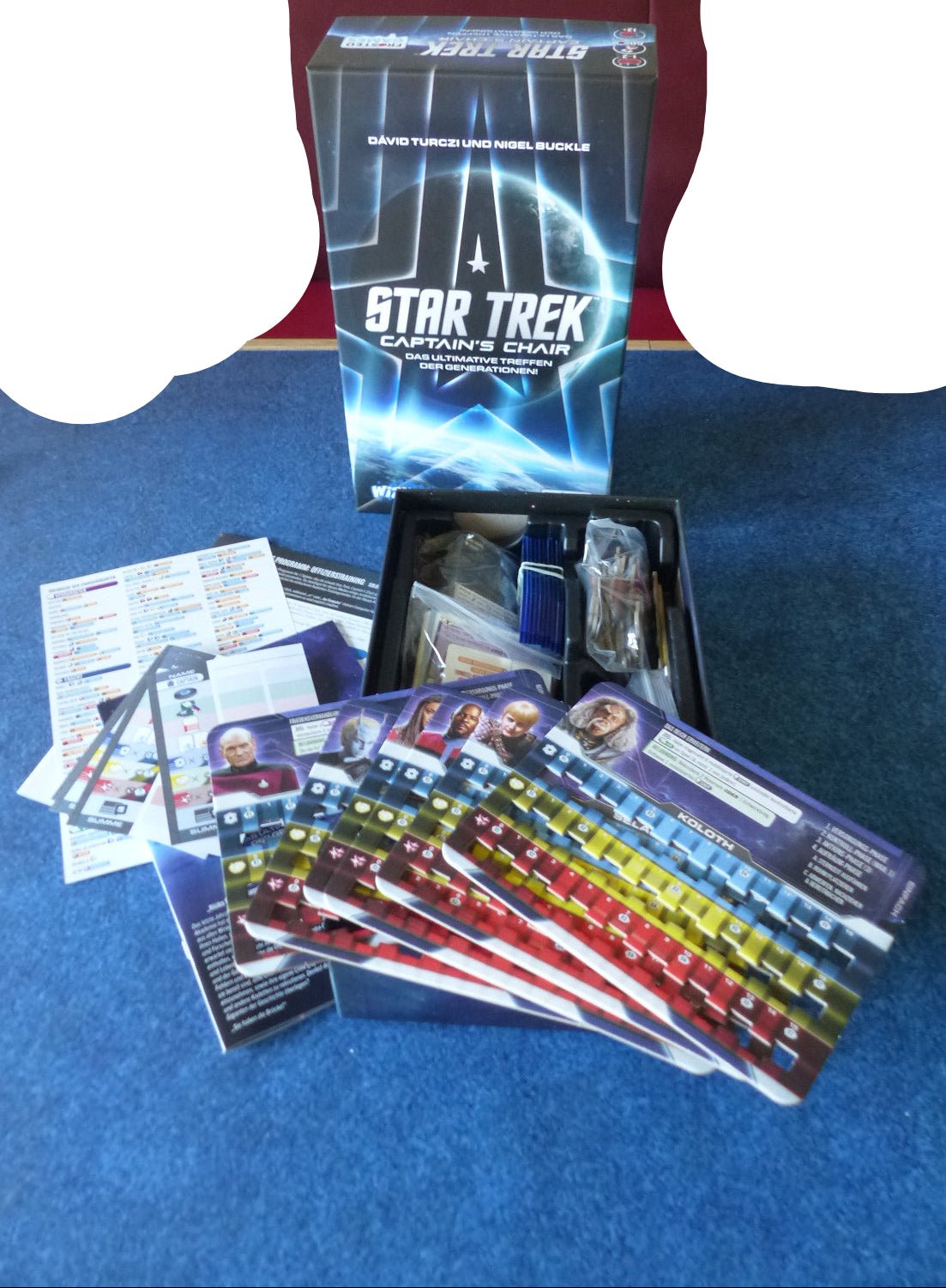 Star Trek™: Captain’s Chair inkl. Bonusschiff und Karten - Gebraucht - Spielefürst