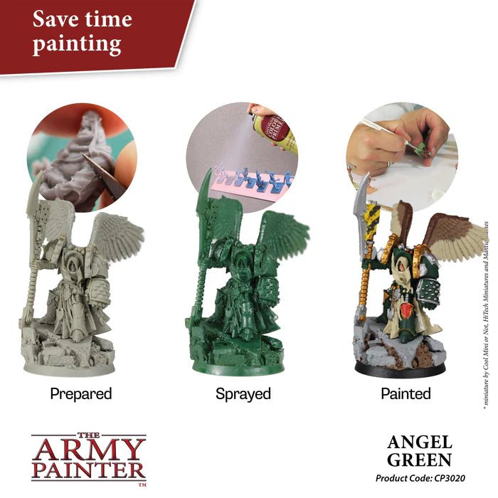The Army Painter - Colour Primer - Angel Green Spray (400ml) - Spielefürst