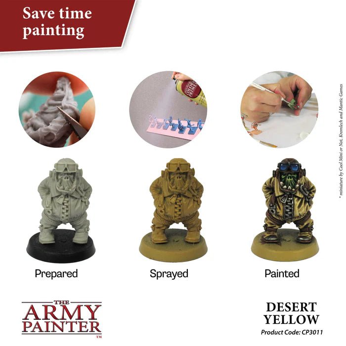 The Army Painter - Colour Primer - Desert Yellow Spray (400ml) - Spielefürst