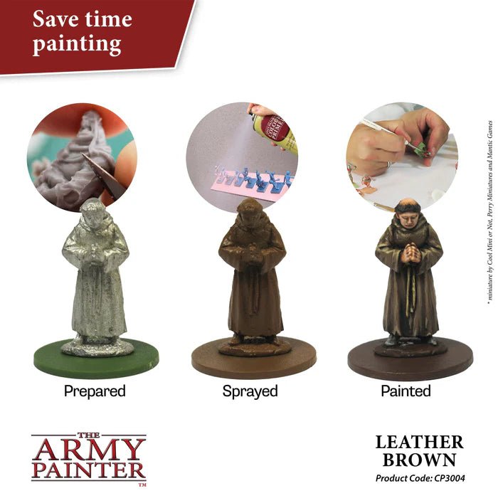 The Army Painter - Colour Primer - Leather Brown Spray (400ml) - Spielefürst