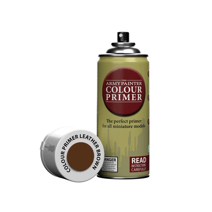 The Army Painter - Colour Primer - Leather Brown Spray (400ml) - Spielefürst