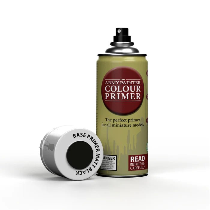 The Army Painter - Colour Primer - Matt Black Spray (400ml) - Spielefürst