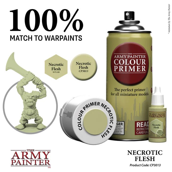 The Army Painter - Colour Primer - Necrotic Flesh Spray (400ml) - Spielefürst
