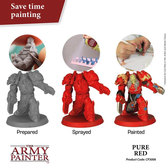The Army Painter - Colour Primer - Pure Red Spray (400ml) - Spielefürst