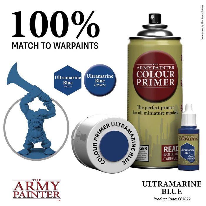 The Army Painter - Colour Primer - Ultramarine Blue Spray (400ml) - Spielefürst