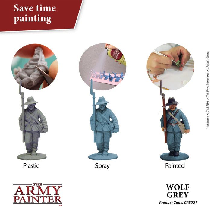 The Army Painter - Colour Primer - Wolf Grey Spray (400ml) - Spielefürst