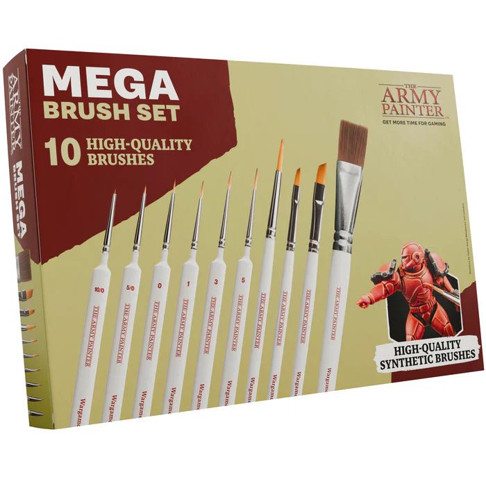 The Army Painter - Mega Brush Set (Synthethic 2025) - Spielefürst