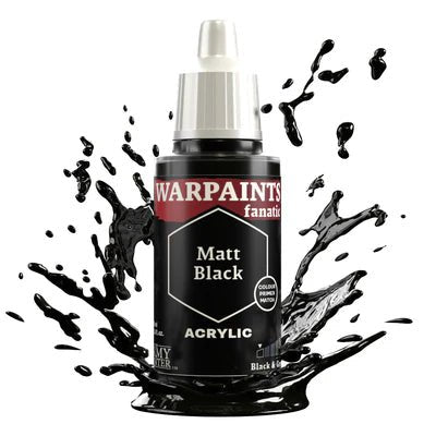 The Army Painter - Warpaints Fanatic: Matt Black - Spielefürst