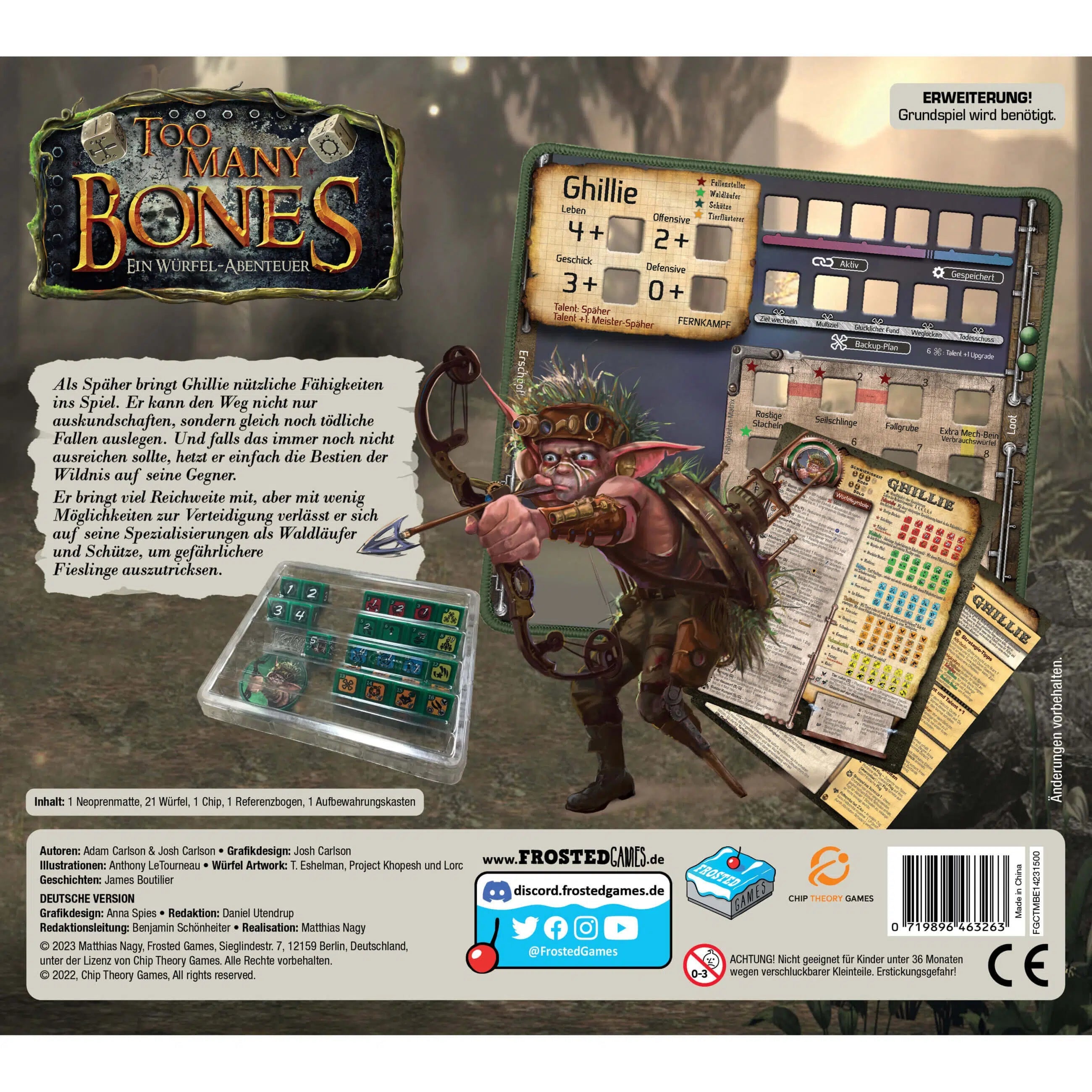 Too Many Bones – Ghillie [Erweiterung] | Vorbestellung - Spielefürst