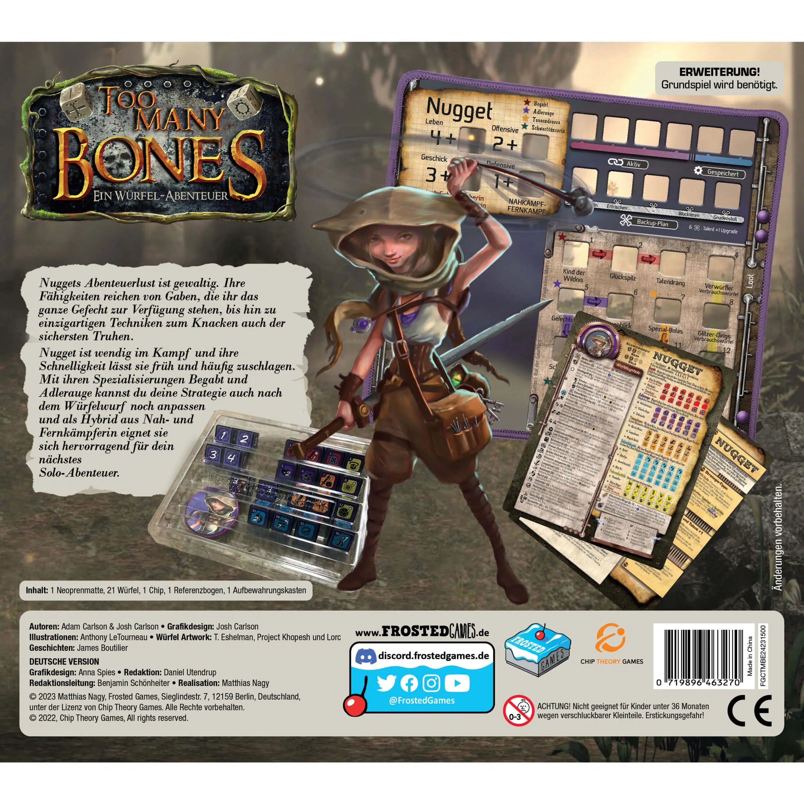 Too Many Bones – Nugget [Erweiterung] | Vorbestellung - Spielefürst