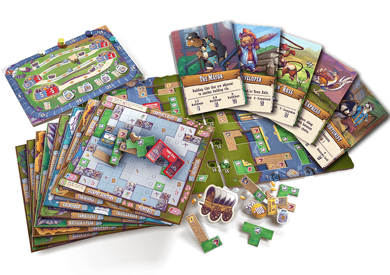 Wild Tiled West (Deutsch) - Spielefürst