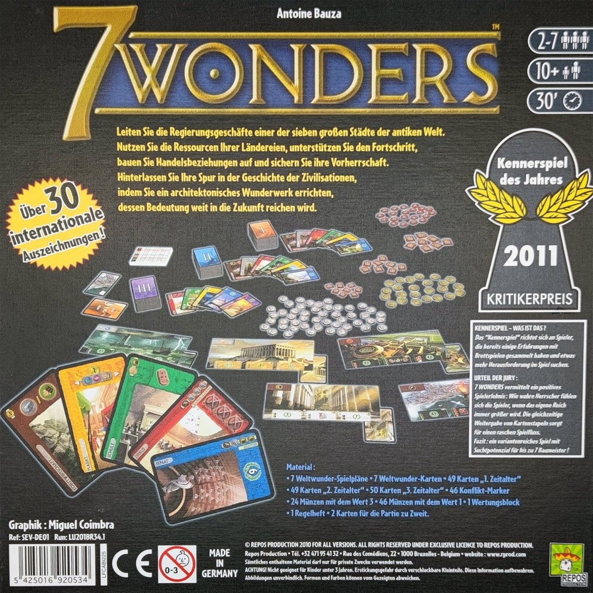 7 Wonders - Spielefürst