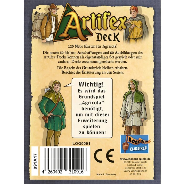 Agricola – Artifex-Deck - Spielefürst