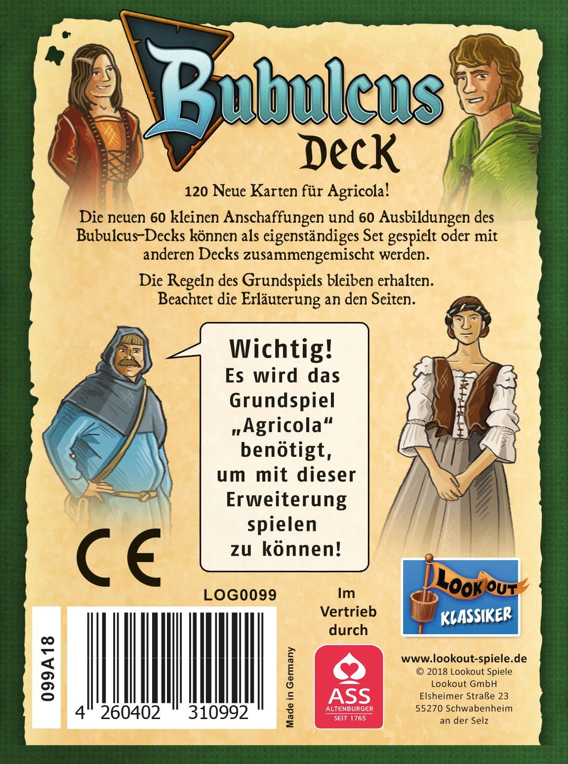 Agricola – Bubulcus-Deck - Spielefürst