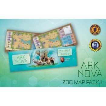 Ark Nova: Zoo Map Pack 1 (Englisch) - Spielefürst