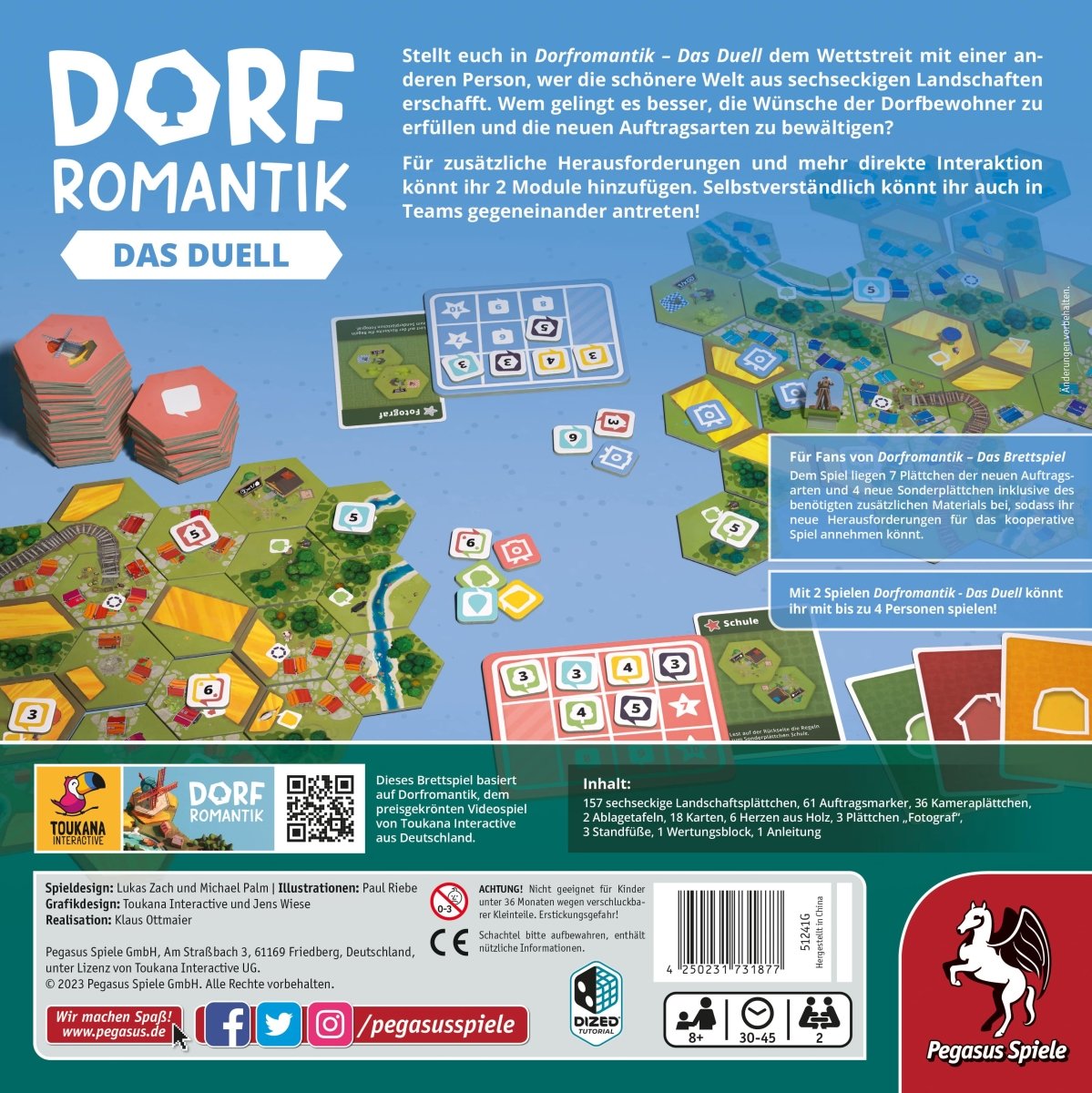 Dorfromantik - Das Duell | Vorbestellung - Spielefürst