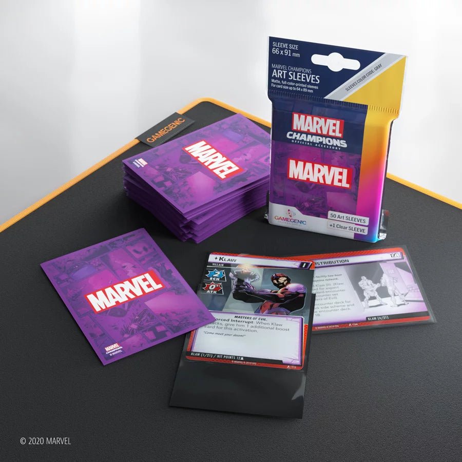 Gamegenic - Marvel Champions Art Sleeves - Marvel Purple (50+1 Sleeves) - Spielefürst