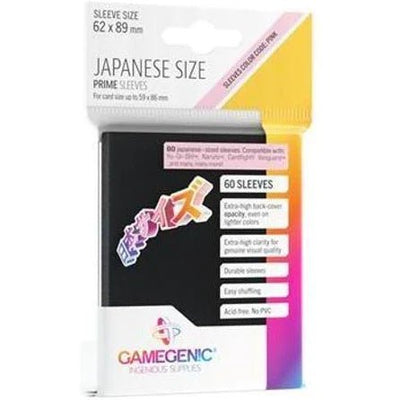 Gamegenic - PRIME Japanese Sized Sleeves (60 Sleeves) - Spielefürst