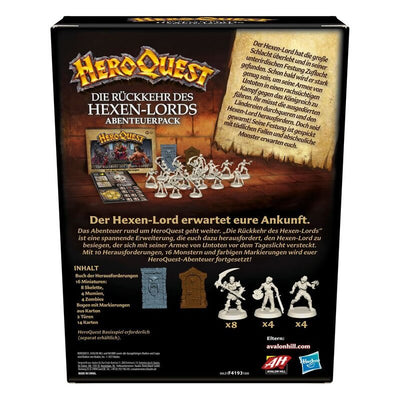 HeroQuest Die Rückkehr des Hexen-Lords Abenteuerpack - Spielefürst