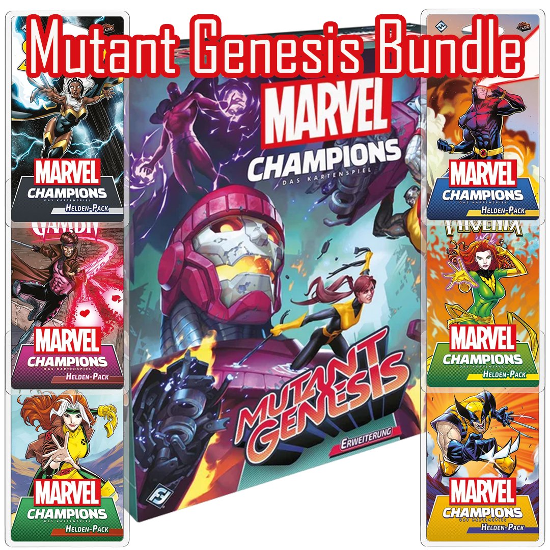 Marvel Champions: Mutant Genesis Bundle - Spielefürst