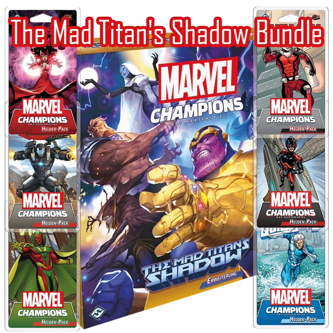 Marvel Champions: The Mad Titan's Shadow Bundle - Spielefürst