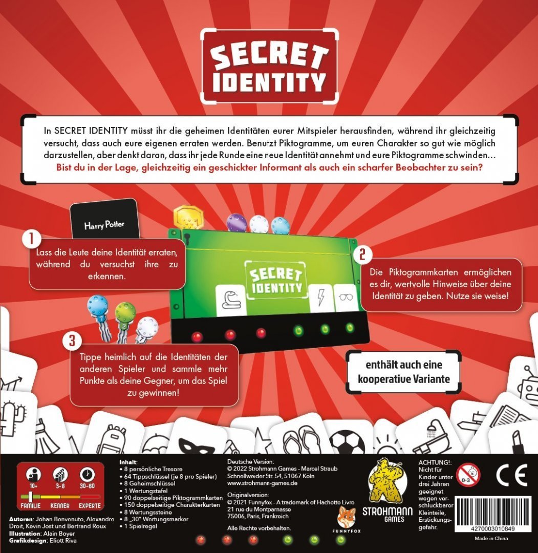 Secret Identity | Vorbestellung - Spielefürst