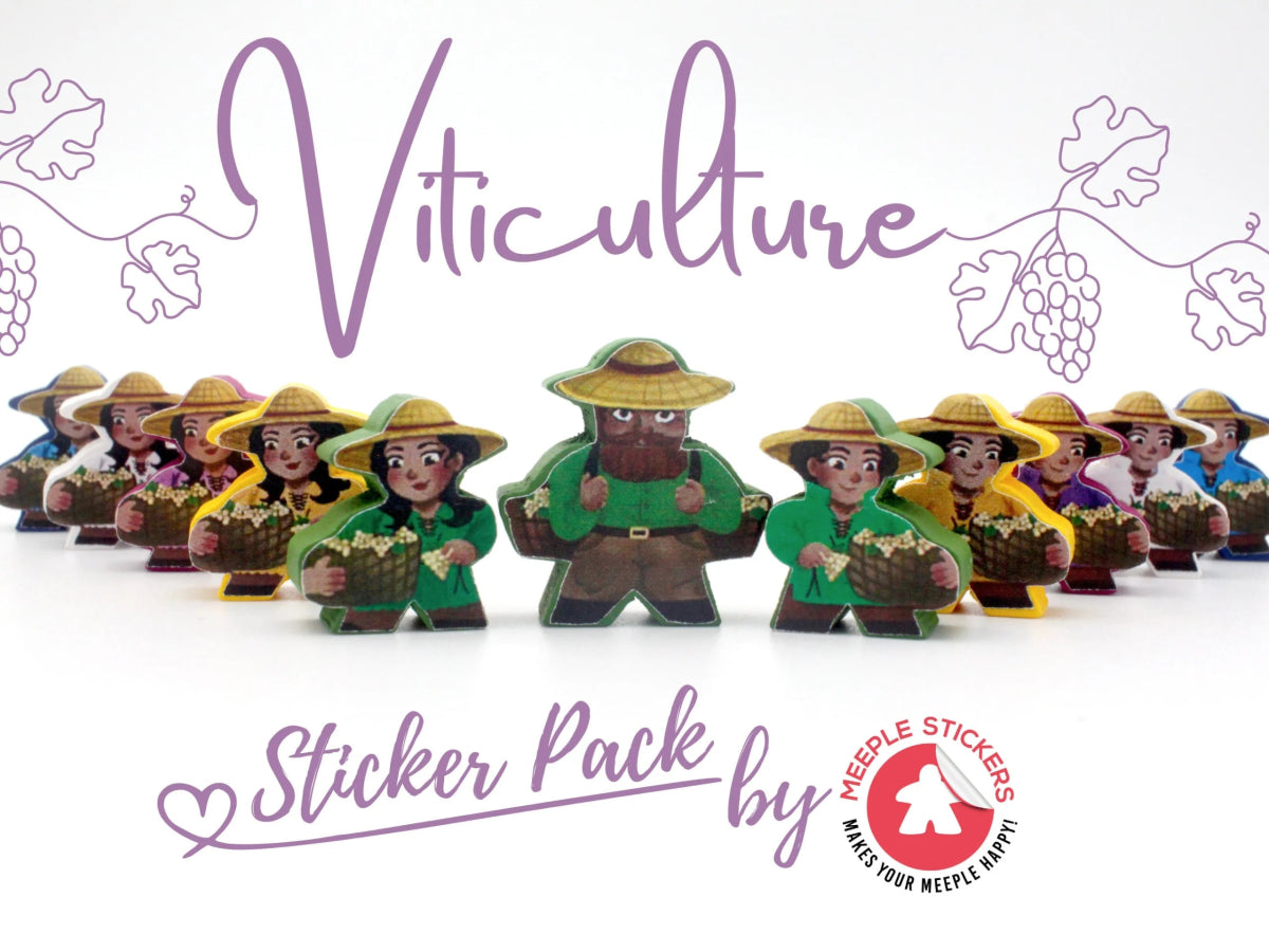 Sticker für Viticulture - Spielefürst