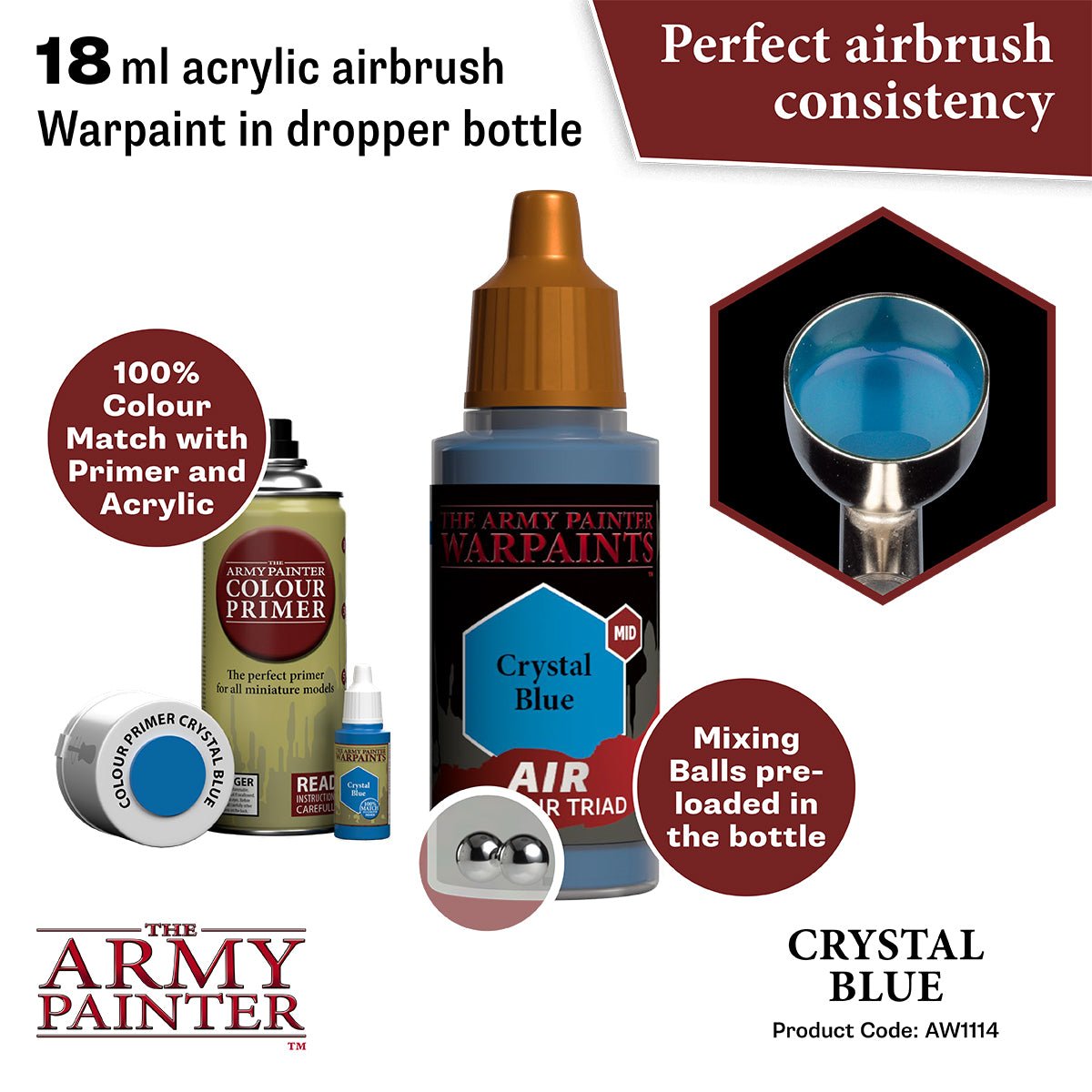 The Army Painter - Air Crystal Blue - Spielefürst