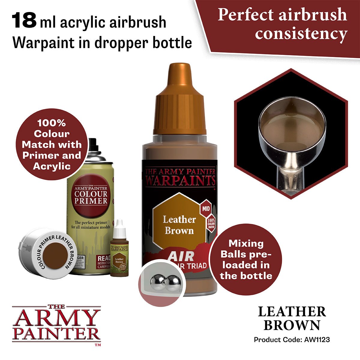 The Army Painter - Air Leather Brown - Spielefürst