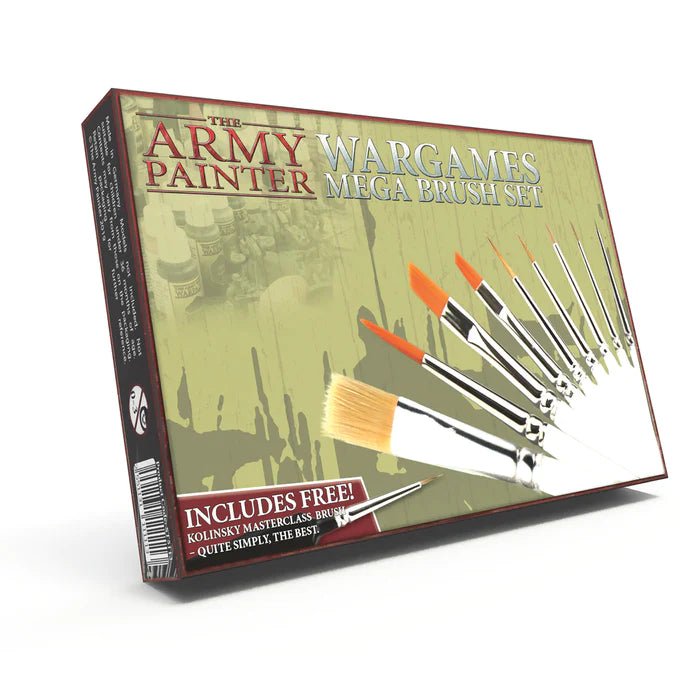 The Army Painter - Mega Brush Set - Spielefürst