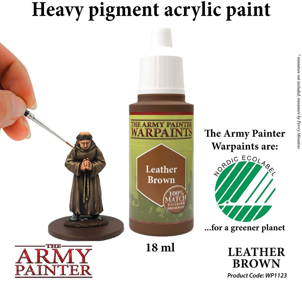 The Army Painter - Warpaints: Leather Brown - Spielefürst